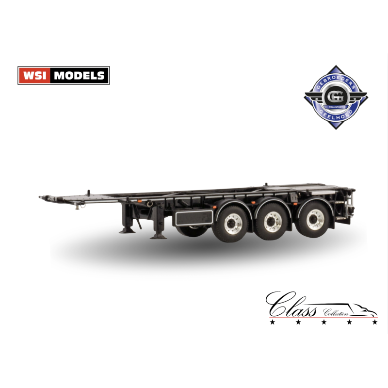 GEELHOED 30FT CONTAINER TRAILER - 3 AXLE