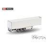WHITE LINE REEFER TRAILER - 3 AXLE / WSI 03-2036