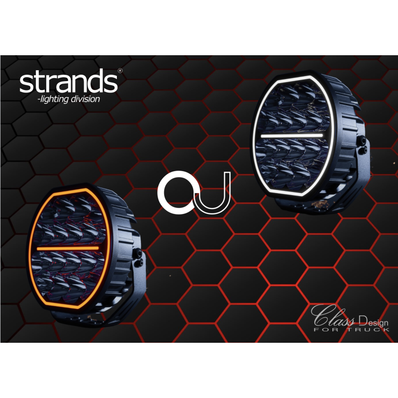 Big Energy 9" FULL LED driving light - Extended Beam