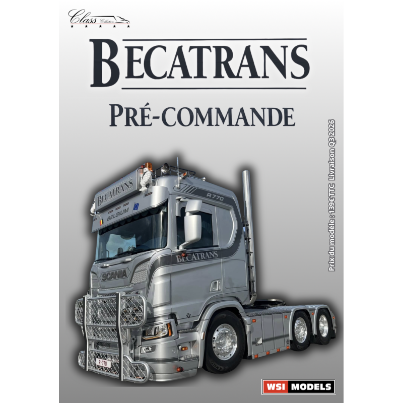 PRÉ-COMMANDE WSI - 01-5289 - BECATRANS