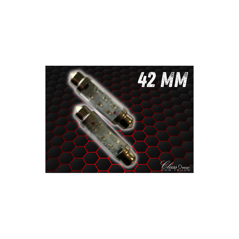 Lot Navettes Rouge 42mm