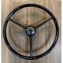 VOLANT 3 BRANCHES - 50CM - NOIR SCANIA NG R/S + R-SÉRIE