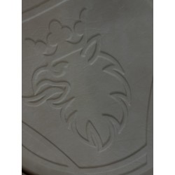 FOND DE CABINE SIMILI CUIR BEIGE ÉCLAIRAGE ROUGE SCANIA VABIS