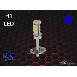 Ampoule H1 LED - Bleu 10W - 24V