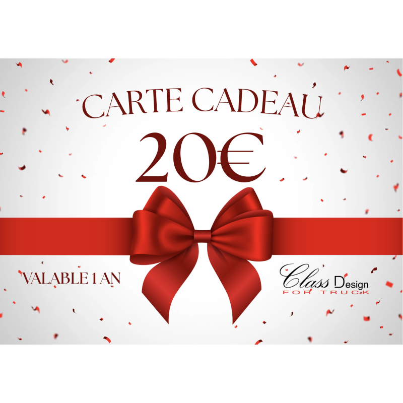CARTE CADEAU - 20€