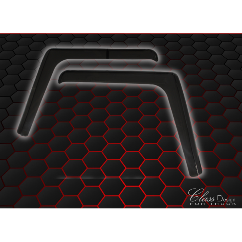 Déflecteurs de vitres latérales pour Mercedes Atego et Axor