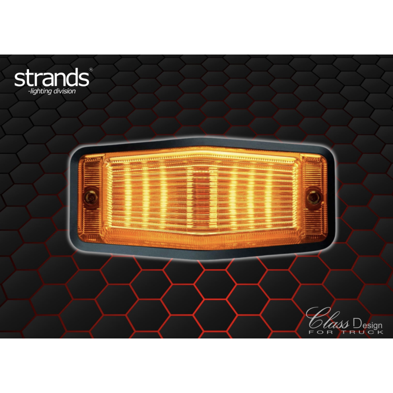 IZE LED Double-Ampoule à led orange + flash