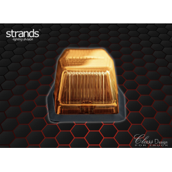 IZE LED Double-Ampoule à led orange + flash