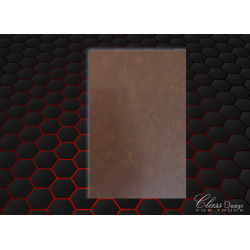 TAPIS CAPOT MOTEUR RENAULT T - LISSE - TUNNEL - DELUXE MARRON/BEIGE