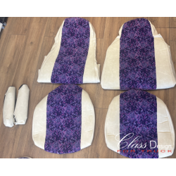 VENTE FLASH ! TAPIS CAPOT MOTEUR - SCANIA R 2013 HIGHT LINE - BOITE AUTO - PNEUMATIC - BEIGE/DANOIS VIOLET