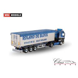 ROLAND DE BLOCK DAF 95XF SPACE CAB 4X2 TIPPER VOLUME TRAILER - 3 AXLE