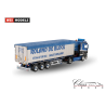 ROLAND DE BLOCK DAF 95XF SPACE CAB 4X2 TIPPER VOLUME TRAILER - 3 AXLE
