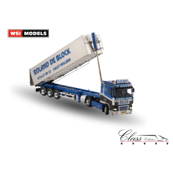 ROLAND DE BLOCK DAF 95XF SPACE CAB 4X2 TIPPER VOLUME TRAILER - 3 AXLE