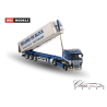 ROLAND DE BLOCK DAF 95XF SPACE CAB 4X2 TIPPER VOLUME TRAILER - 3 AXLE