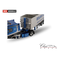 ROLAND DE BLOCK DAF 95XF SPACE CAB 4X2 TIPPER VOLUME TRAILER - 3 AXLE