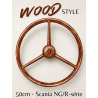 Volant 3 Branches 50cm - WOOD STYLE - Scania NG/R-série