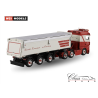 BUIJS TRANSPORT MAN TGX GM 6X2 TWIN STEER TIPPER TRAILER 3 AXLE