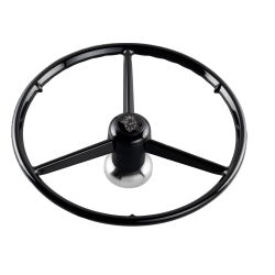 VOLANT 3 BRANCHES NOIR GRIFFON 53CM - SCANIA R-Série / NG