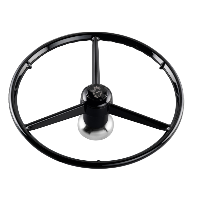 VOLANT 3 BRANCHES NOIR GRIFFON 53CM - SCANIA R-Série / NG