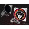 ENSEIGNE DE PARE BRISE OLD SKOOL CLUB DANOIS ROUGE USB