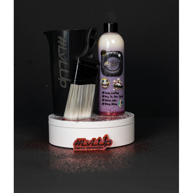 LVLUP TIRESHINE ÉDITION SPÉCIALE ROUGE