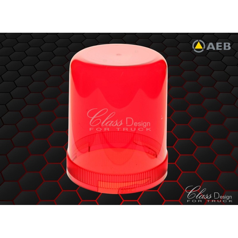Cabochon de Gyrophare AEB - Rouge