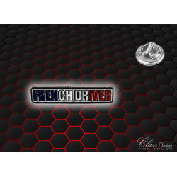 PIN'S FRENCHDRIVER BLEU BLANC ROUGE - 59