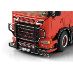 BACA SCANIA R6 TOPLINE 6X2 TWIN STEER 2CONNECT COMBI TRAILER - 5 AXLE + 2X 20FT CONTAINER