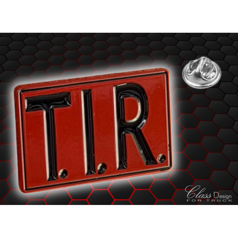 PIN'S T.I.R ROUGE - 239