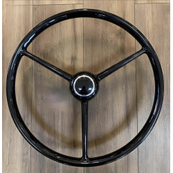 VOLANT 3 BRANCHES - 50CM - NOIR SCANIA NG R/S + R-SÉRIE