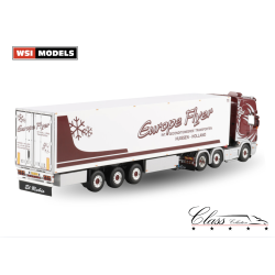 EUROPE FLYER SCANIA 4 SERIES TOPLINE 6X2 TWIN STEER REEFER TRAILER - 3 AXLE