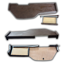DÉPÔT VENTE - TABLETTE LONGUE DAF 106 SIMILI MARRON
