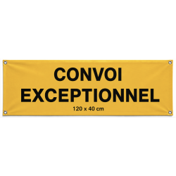 Panneau CONVOI EXCEPTIONNEL
