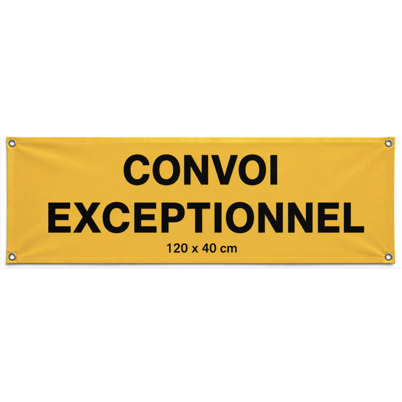 Panneau CONVOI EXCEPTIONNEL
