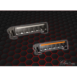 Rampe de travail à Leds L 324 mm avec veilleuse effet néon éclairage blanc / orange