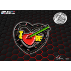PIN'S 242 - HEART LOVE