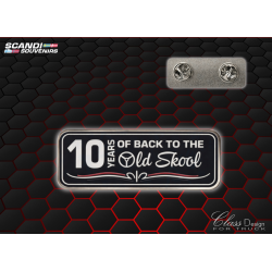 PIN'S 244 - 10 ANS BACK TO THE OLD SKOOL
