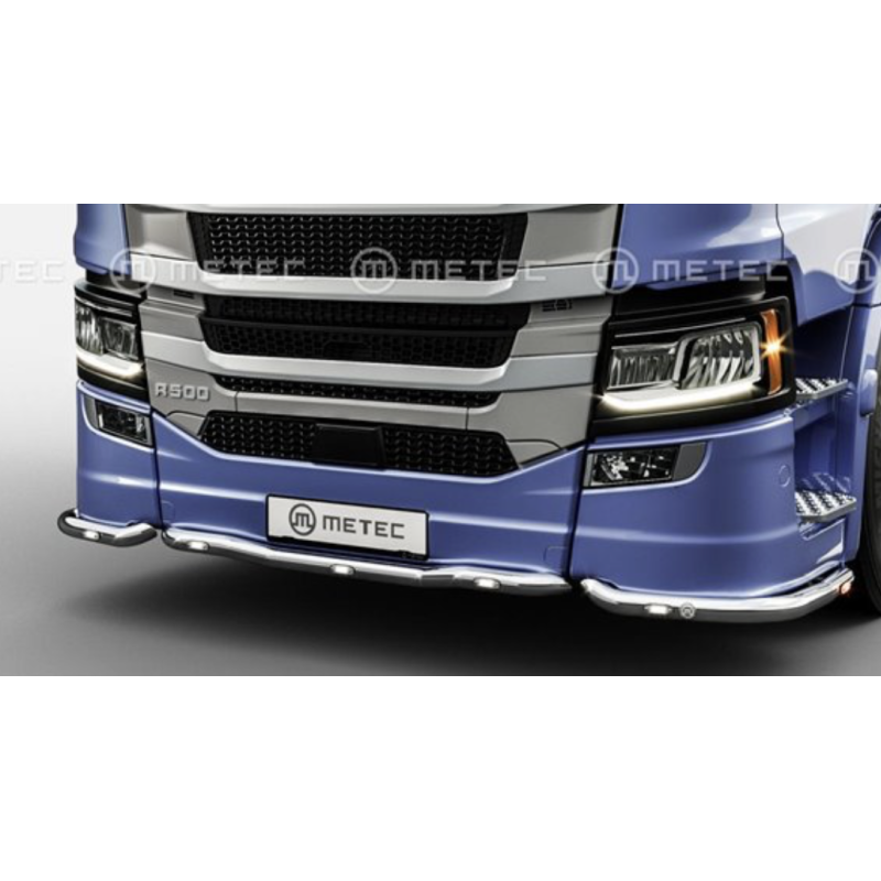 AFFAIRE DU JOUR - RAMPE SOUS SPOILER METEC SCANIA NG R/S/P/G - 3 PARTIES - PARE-CHOCS BAS