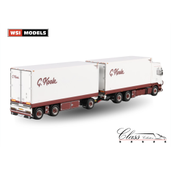 G. KOOLE SCANIA R5 HIGHLINE RIGED REEFER TRUCK DRAWBAR TRAILER