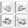 LIVRE DE COLORIAGE CAMION
