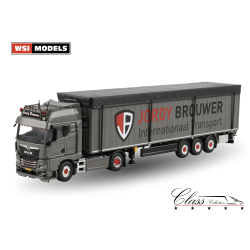 JORDY BROUWER TRANSPORT MAN TGX GX 4X2 VOLUME TRAILER - 3 AXLE