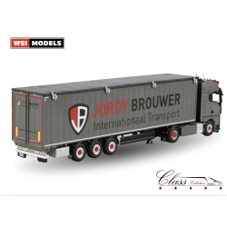 JORDY BROUWER TRANSPORT MAN TGX GX 4X2 VOLUME TRAILER - 3 AXLE