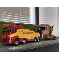 Lot WSI Dépanneuse Volvo + Scania accidenté