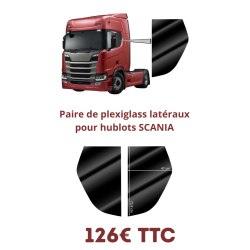 Paire de plexiglass latéraux pour hublots
