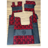 TAPIS CAPOT MOTEUR SCANIA R PNEUMATIC DANOIS ROUGE DELUXE NOIR