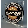 ENSEIGNE SUPER  allume cigare 17x17cm - 12/24V