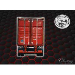Pin 186 -Container Red