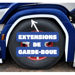 Extensions de garde-boue Scania NG R/S