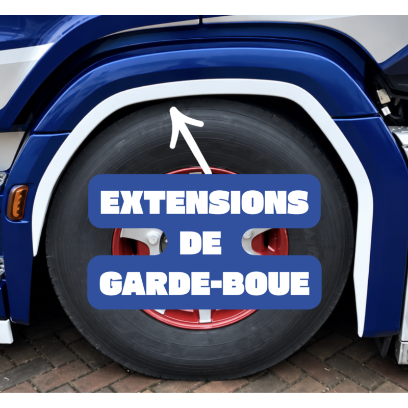 Extensions de garde-boue Scania NG R/S