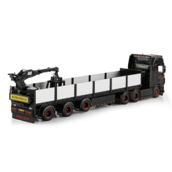 FREEK V.D. HOEVEN SCANIA S HIGHLINE CS20H 6X2 TAG AXLE BRICK TRAILER - 3 AXLE